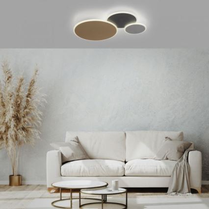 Paul Neuhaus 8007-70 - LED dimbare plafondlamp Q-PIATO LED/35W/230V 2700-5000K Wi-Fi + afstandsbediening