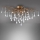 Paul Neuhaus 8090-11 - Bevestigde hanglamp ICICLE 4xG9/40W/230V