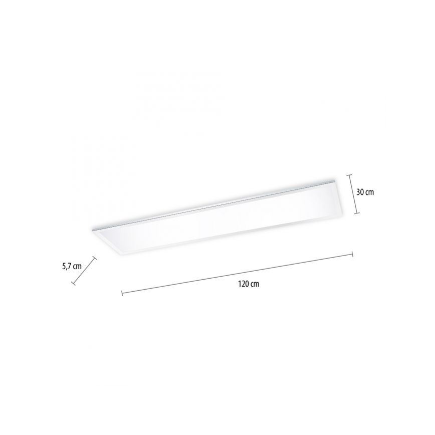 Paul Neuhaus 8112-17 - Dimbaar LED Paneel voor Oppervlak Montage FLAG LED/35W/230V