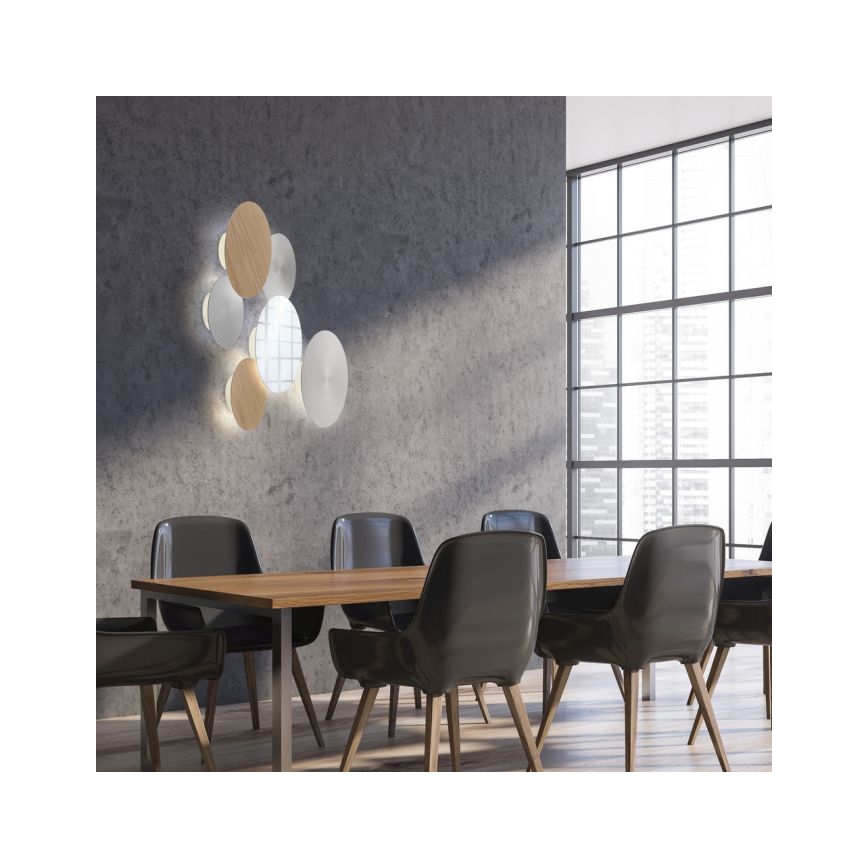 Paul Neuhaus 8153-79 - LED dimbare wandlamp PUNTUA LED/1,3W/3,7V 2200 mAh + afstandsbediening
