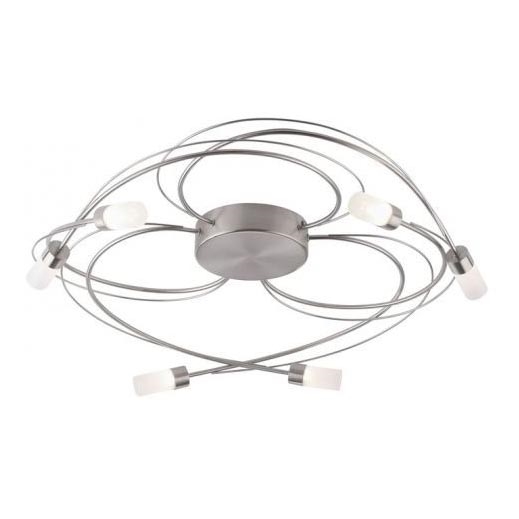 Paul Neuhaus 8250-55 - Dimbare LED Hanglamp voor Oppervlak Montage NELIA 6xLED/3W/230V