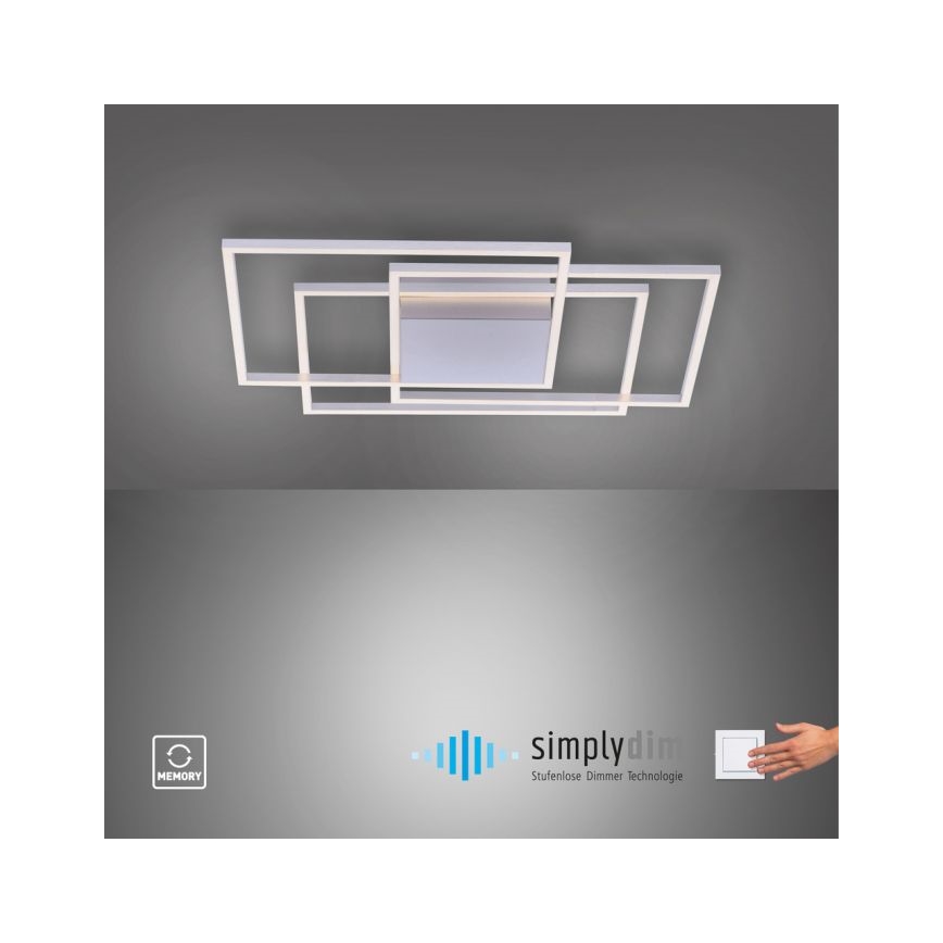 Paul Neuhaus 8256-55 - LED Plafondverlichting dimbaar INIGO 3xLED/16W/230V