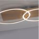 Paul Neuhaus 8329-79 - Dimbare LED bevestigde hanglamp PALMA LED/26W/230V 2700-5000K grenen + afstandsbediening