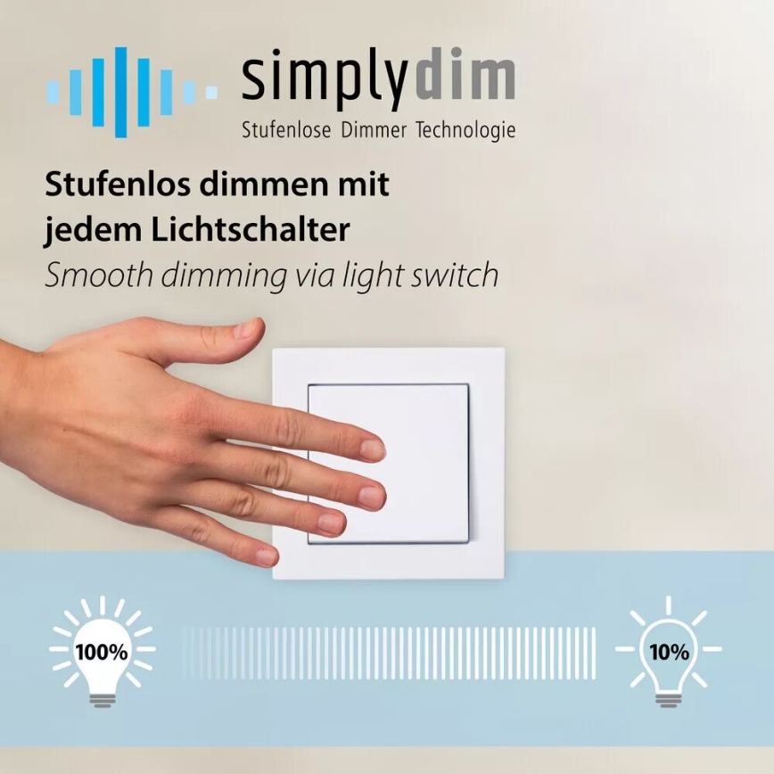 Paul Neuhaus 8331-17 - Dimbare LED bevestigde hanglamp MELINDA LED/30W/230V glanzend chroom
