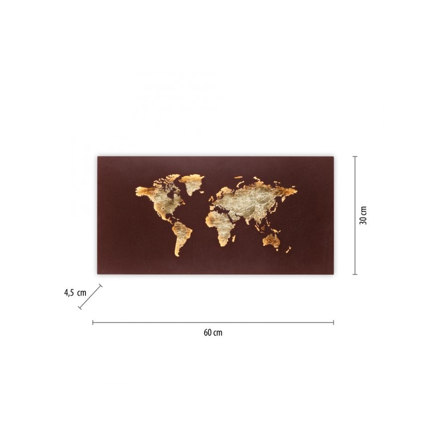 Paul Neuhaus 9056-48 - LED Decoratief wandlicht MAP LED/25W/230V 3000K