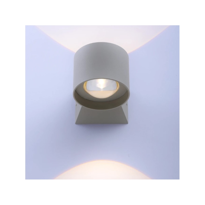 Paul Neuhaus 9441-21 - LED Wand Lamp voor Buiten TIMO 2xLED/2W/230V IP54