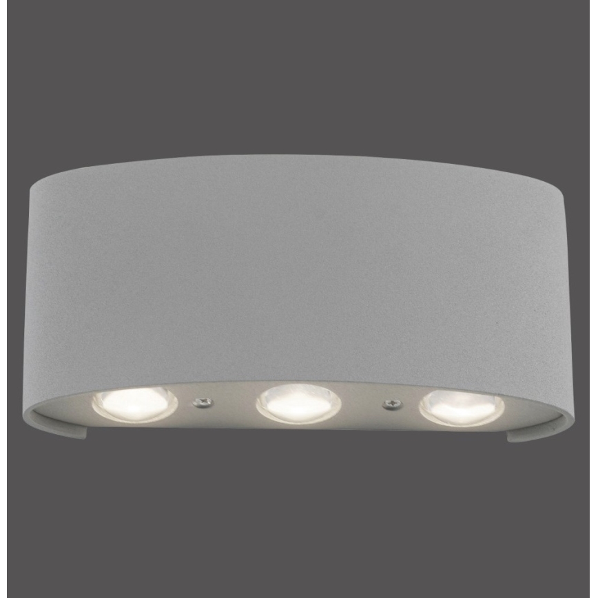 Paul Neuhaus 9488-21 - LED Wand Lamp voor Buiten CARLO 6xLED/0,8W/230V IP54