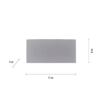 Paul Neuhaus 9488-21 - LED Wand Lamp voor Buiten CARLO 6xLED/0,8W/230V IP54