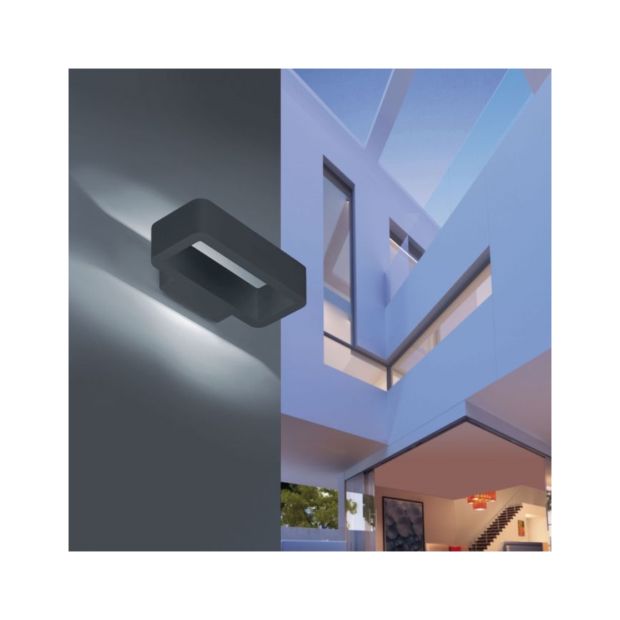 Paul Neuhaus 9668-13 - LED Wand Lamp voor Buiten HENDRIK LED/5,2W/230V IP54