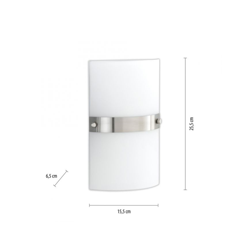 Paul Neuhaus 9846-55 - Wand Lamp SQUARE 2xE14/40W/230V