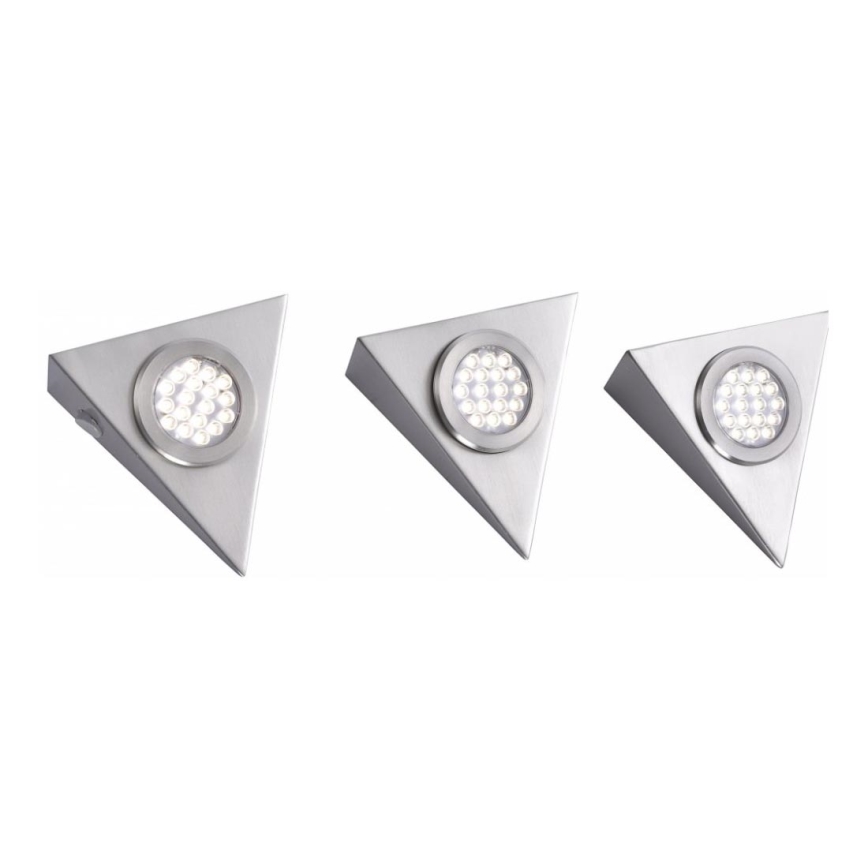 Paul Neuhaus L1116-55-3 - SET 3x LED Meubel Verlichting CARLOS LED/2,5W/230V 3000-6500K