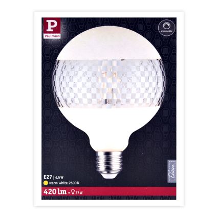 Paulmann 28742 Classic - LED Dimbare lamp G125 E27/4,5W/230V 2600K