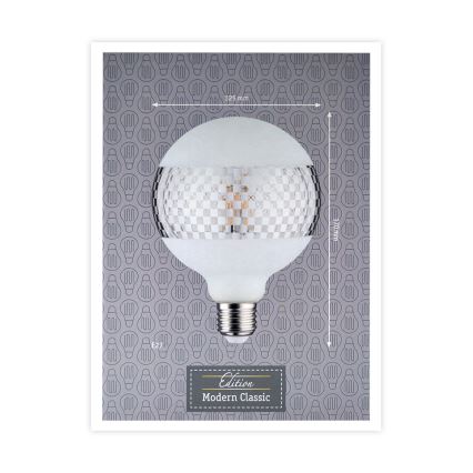 Paulmann 28742 Classic - LED Dimbare lamp G125 E27/4,5W/230V 2600K