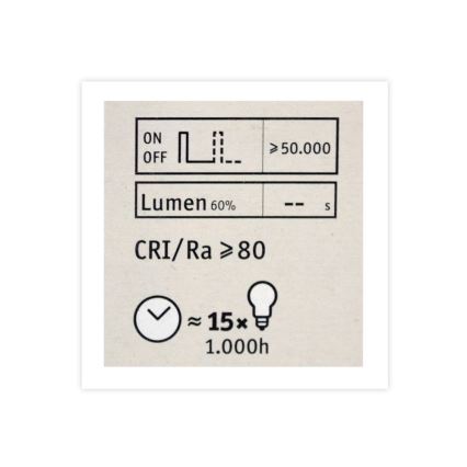 Paulmann 28743 Classic - LED Dimbare lamp G125 E27/4,5W/230V 2600K