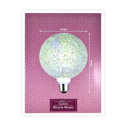 Paulmann 28745 Mosaic - LED Dimbare lamp G125 E27/5W/230V 2700K