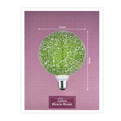 Paulmann 28747 Mosaic - LED Dimbare lamp G125 E27/5W/230V 2700K