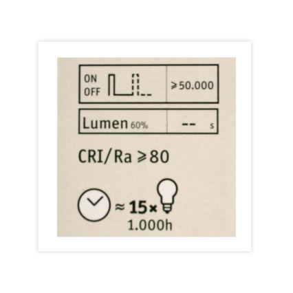 Paulmann 28770 Classic - LED Dimbare lamp G125 E27/4,5W/230V 2600K