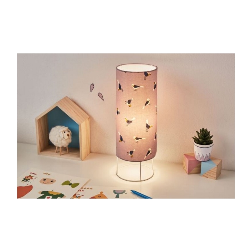 Paulmann 48044 - 1xE14/20W Tafel Lamp voor Kinderen CUTE BIRD 230V