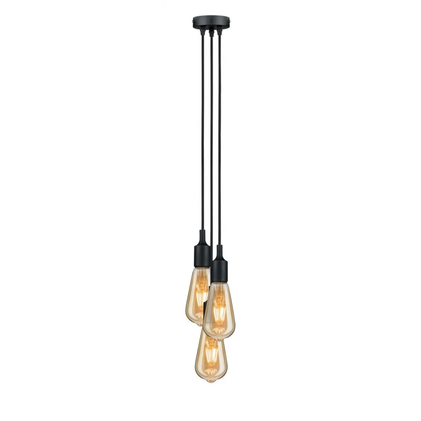 Paulmann 50343 - 3xE27/60W Hanglamp aan een koord PENDULUM 230V