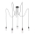 Paulmann 50389 - Hanglamp aan een koord NEORDIC 5xE27/20W/230V spin