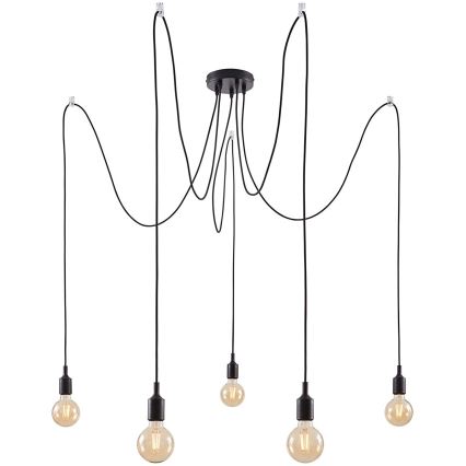 Paulmann 50389 - Hanglamp aan een koord NEORDIC 5xE27/20W/230V spin