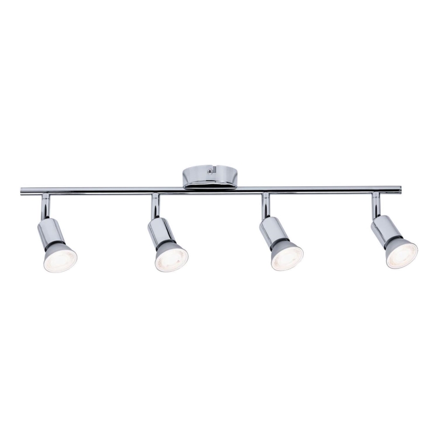 Paulmann 66753 - 4xGU10/10W IP44 Badkamer spot CAROLINA 230V