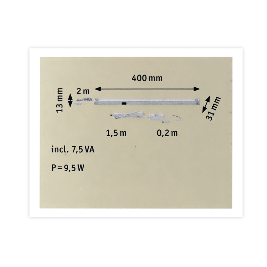 Paulmann 70443 - LED/6,5W Meubel verlichting met sensor SENSELIGHT 230V