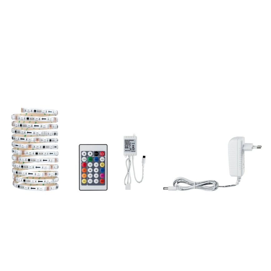 Paulmann 70481 - LED RGBW/9,6W Dimbare strip DIGITAL 3 m 230V + afstandsbediening