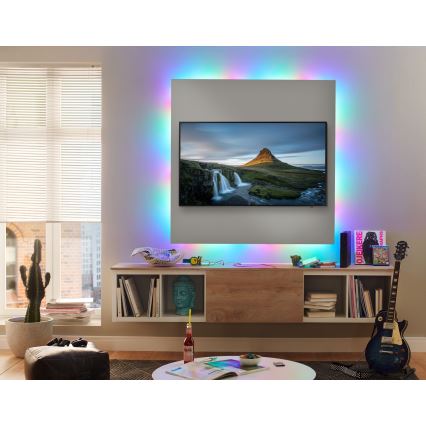 Paulmann 70514 - LED RGB/15W Dimbare strip SIMPLED 7,5m 230V + afstandsbediening
