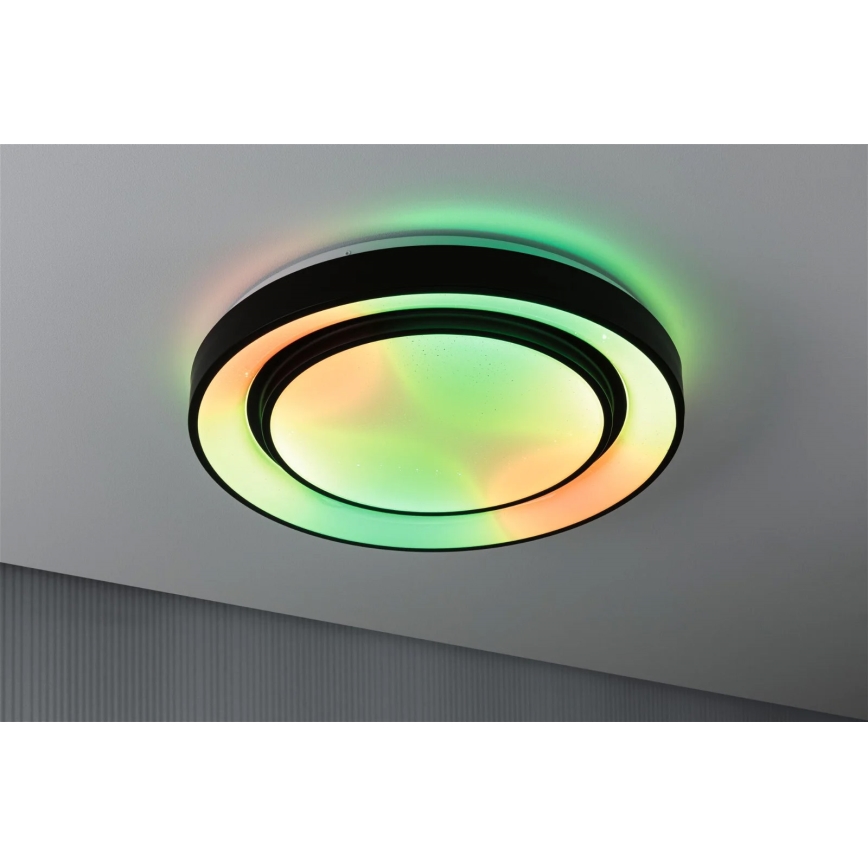 Paulmann 70545 - Dimbare LED RGBW/38,5W Plafond Lamp RAINBOW 230V 3000-6500K + afstandsbediening
