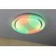 Paulmann 70547 - Dimbare LED RGBW/38,5W Plafond Lamp RAINBOW 230V 3000-6500K + afstandsbediening