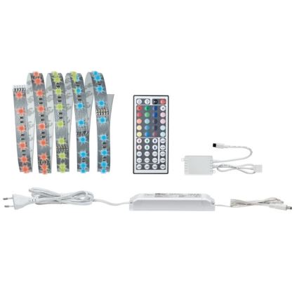 Paulmann 70587 - LED RGB/20W Dimbare LED-strip MAXLED 1,5m 230V + afstandsbediening