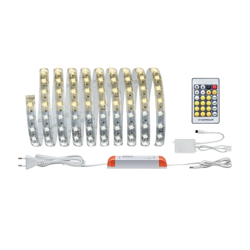 Paulmann 70624 - LED/20W Dimbare LED-strip MAXLED 3m 230V + afstandsbediening