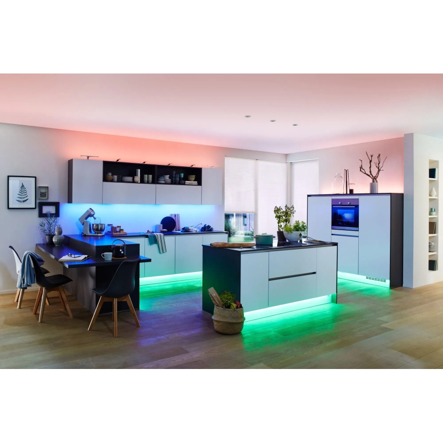 Paulmann 70627 - LED RGB/18W IP44 Dimbare badkamerstrip MAXLED 1,5 m 230V + afstandsbediening