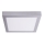 Paulmann 70650 - LED/17W Plafondlamp LUNAR 230V 30x30 cm mat chroom