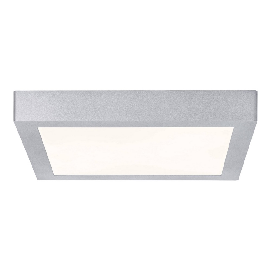 Paulmann 70650 - LED/17W Plafondlamp LUNAR 230V 30x30 cm mat chroom