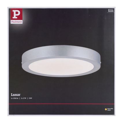 Paulmann 70655 - LED/17W Plafondverlichting LUNAR 230V