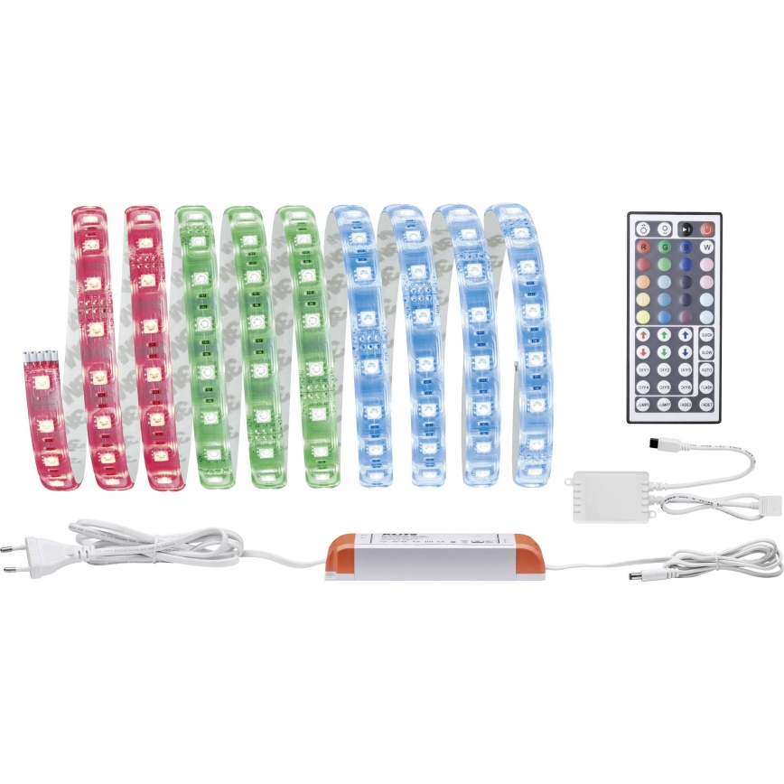 Paulmann 70673 - LED RGB/40W Dimbare Strip MAXLED 3m 230V + afstandsbediening