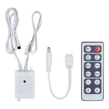 Paulmann 70683 - Dimmer voor MAXLED 24V LED-strips + afstandsbediening