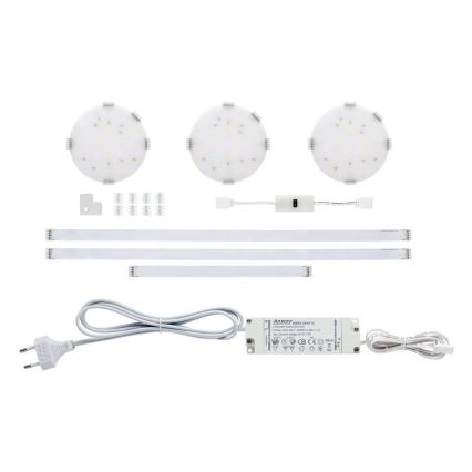 Paulmann 70711 - SET 3xLED/2,8W Meubel verlichting met sensor SOFTPAD 230V 2700K