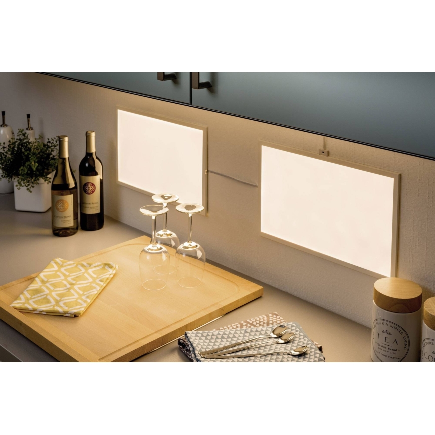 Paulmann 70807 - Dimbaar LED/8W Paneel met een Sensor GLOW 24/230V