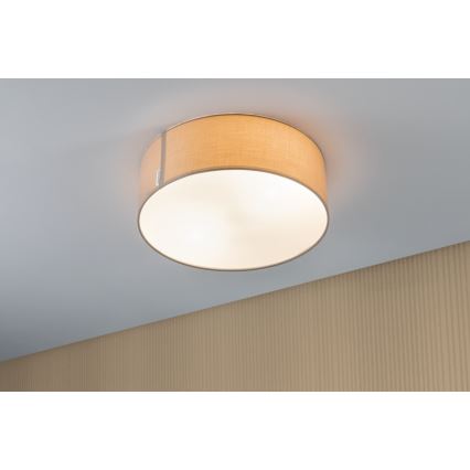 Paulmann 70952 - 2xE27/20W Plafondlamp MARI 230V beige