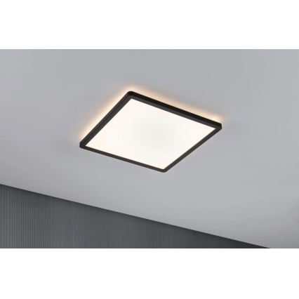 Paulmann 71001 - LED/16W Bevestigd lichtpaneel ATRIA 230V 3000K 29,3x29,3 cm zwart