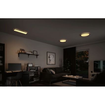 Paulmann 71002 - LED/22W Dimbaar lichtpaneel ATRIA 230V 3000K 42x42 cm zwart