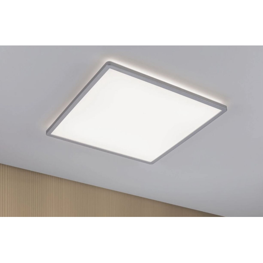 Paulmann 71009 - LED/22W Dimbaar lichtpaneel ATRIA 230V 4000K 42x42 cm mat chroom
