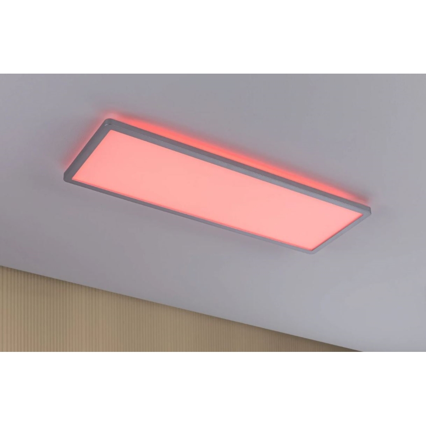 Paulmann 71020 - LED/20W RGBW dimbare panel ATRIA 230V 4000K 20x58 cm + afstandsbediening