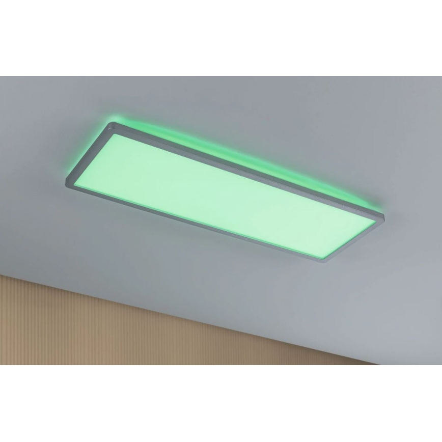 Paulmann 71020 - LED/20W RGBW dimbare panel ATRIA 230V 4000K 20x58 cm + afstandsbediening