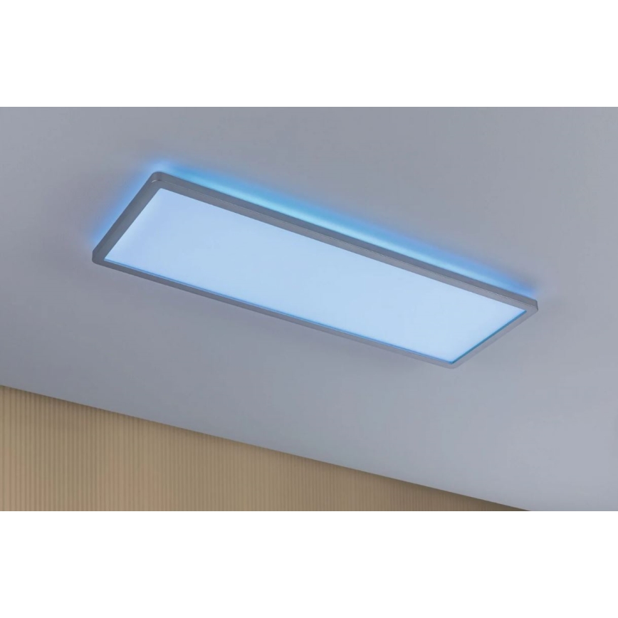 Paulmann 71020 - LED/20W RGBW dimbare panel ATRIA 230V 4000K 20x58 cm + afstandsbediening