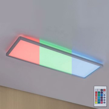 Paulmann 71020 - LED/20W RGBW dimbare panel ATRIA 230V 4000K 20x58 cm + afstandsbediening
