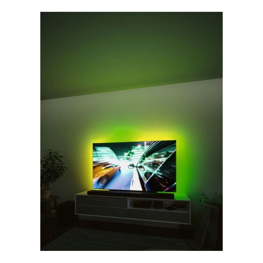Paulmann 78880 - LED/3,5W RGB Dimbare strip voor TV 2m ZOLL 5V + afstandsbediening
